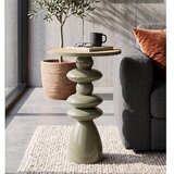 Mauro Ferretti Kovinska okrogla stranska mizica ø 45,5 cm Metal Console – | Shoptok.si