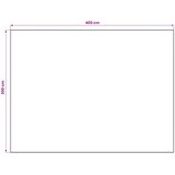  Tepih ORIZ Crni mrežasti uzorak 300 x 400 cm 100% poliester | shoptok.hr