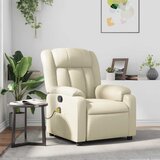 Maison Chic masažni stol - Relax naslanjač krem umetno usnje, (22062329) | Shoptok.si