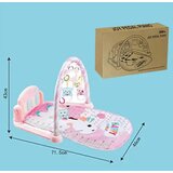 Magic Toys Vesela žirafa Roza igralna preproga s svetlobnimi in zvočnimi efekti | Shoptok.si