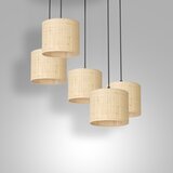  Luster na sajli RATTAN 5xE27/60W/230V ratan | Eponuda.com