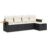  5-dijelna vrtna garnitura od poliratana s jastucima | shoptok.hr