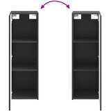  Ormar za Kupaonicu na Zidu Crna 33 x 34,5 x 100 cm | shoptok.hr
