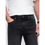 Ombre Men's denim joggers with asymmetrical stitching - blue | shoptok.hr