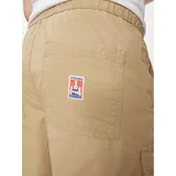 Wrangler Kratke hlače iz tkanine Casey Utility 112352191 Bež Relaxed Fit