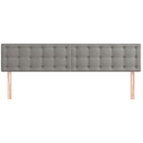  Uzglavlja 2 kom svjetlosiva 100x5x78/88 cm baršunasta | shoptok.hr