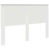  Uzglavlje s uzglavljem Sjajno bijelo 150 cm Konstruirano drvo | shoptok.hr