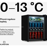 Klarstein Beersafe hladilnik za pijačo z zrcalnimi steklenimi vrati | 64 x 48 cm | Notranja LED osvetlitev | Shoptok.si