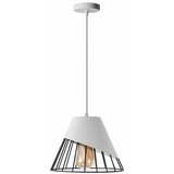 Toolight svjetiljka stropno viseće sjenilo metalno bijelo APP228-1CP | shoptok.hr