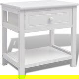 Maison Chic Nočna omarica - Nočna miza Les Bele Barve, (21690323) | Shoptok.si