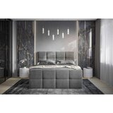 Esposa POSTELJA Z VZMETNICO 140 cm x 200 cm , tekstil siva | Shoptok.si