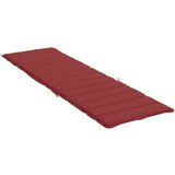 vidaXL jastuk za ležaljku crvena boja vina 200 x 70 x 3 cm od tkanine | shoptok.hr