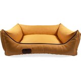 Meduza ležišče iz umetnega usnja, različne velikosti - jajčno bež 120 x 90 cm | Shoptok.si