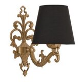 Opviq Zidna lampa Claire, 15x10x13cm, IP20, Crna i zlatna boja | Eponuda.ba