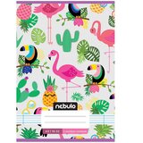 NEBULO šivana bilježnica za 2. razred s linijama, motiv tukan, 16-32 A/5 | shoptok.hr