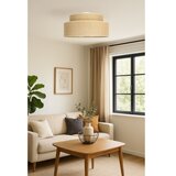  stropno svetlo boho 1xE27/60W/230V, prečnik 40 cm, bež | Eponuda.com