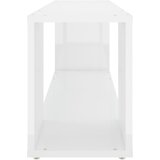 TV ormarić visoki sjaj bijeli 100x24x32 cm konstruirano drvo | shoptok.hr