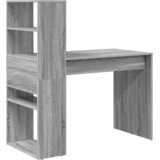 vidaXL Stol s pohranom Sivi sonoma 113x54x120 cm Konstruirano drvo | shoptok.hr