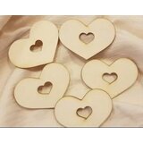  Leseni srčki- 25 kom LESSRC 13 | Shoptok.si