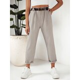 DStreet Spodnie damskie materiałowe LARA szare | shoptok.hr