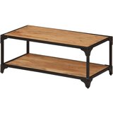 vidaXL stolić za kavu 90 x 45 x 35 cm od masivnog bagremovog drva | shoptok.hr
