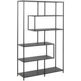 Actona acton Seaford crna polica za knjige, 114 x 185 cm Cijene