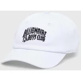 Billionaire Boys Club Pamučna kapa sa šiltom Arch Logo Curved boja: bijela, s aplikacijom, BC016