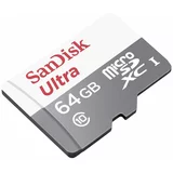 Sandisk Spominska kartica Ultra Micro SDXC UHS-I C10 U1, 80 MB/s, 64 GB