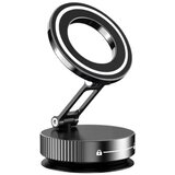 INF Magnetni avto nosilec za telefon — vakuumska priseska, vrtljiv Black, (5000284062) | Shoptok.si