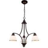  Luster na sajli CLAIR 3xE27/60W/230V, prečnik 58 cm, boja bronze Cene
