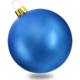  Ornamento Novogodišnja kugla 45cm - Plava ( 770008 ) Cene'.'