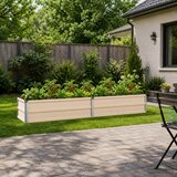  Povišeni vrtni krevet Slonovača 160 x 40 x 24 cm | shoptok.hr