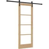  Klizna vrata ORKDAL Prirodna i crna 73,5 x 198,5 cm | shoptok.hr