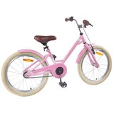 vidaXL Otroško Kolo 18 Palcev za 5-7 let Svetlo roza - - roza - 11.7 - 123 x 51 x 78 cm - 2025- | Shoptok.si