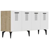 Hanah home asimo - sapphire oak, white sapphire oakwhite console | ePonuda.com