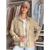 DStreet Kurtka damska przejściowa one size w gwiazki STRASHINE brązowa | Shoptok.si