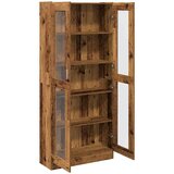 vidaXL Visoka ploča staro drvo 82,5x30,5x185 cm konstruirano drvo | shoptok.hr