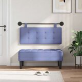  Držeće uzglavlje Zidne tkanina - Trapere plave boje 100 cm bez LED | shoptok.hr