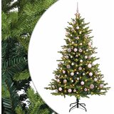  Umjetno božićno drvce s kuglicama 180 cm 300 LED lampica | shoptok.hr