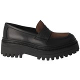 Elvio Zanon Mokasini - Črna | Shoptok.si
