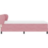  Uzglavlja s madracem Ružičasta 80x200 cm Baršun | shoptok.hr