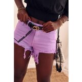Fasardi Violet short denim shorts Cijene