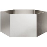  Vrtna sadilica šesterokutna 104x90x45 cm od nehrđajućeg čelika | shoptok.hr