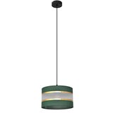  Luster na sajli HELEN 1xE27/15W/230V fi 25 cm zelena/zlatna | Eponuda.com