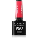 Claresa SoakOff UV/LED Color Neon gel lak za nohte odtenek NEON 14 5 g | Shoptok.si