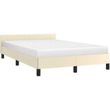  posteljni okvir brez vzmetnice krem 120x190 cm umetno usnje, (21792926) Cene