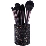  za kistove i pribor, crna s glitterom | shoptok.hr