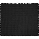  Dežnik iz umetnega zajčjega krzna Črna 220 x 240 cm Poliester, (5000111934) | Shoptok.si