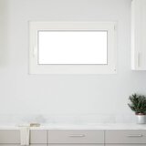 vidaXL kletno okno "risor" 100x70 cm vrtljivo-nagibno din desno belo Cene