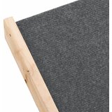 Stepenice za pse sive 105 x 47 cm od masivne jelovine | Eponuda.com